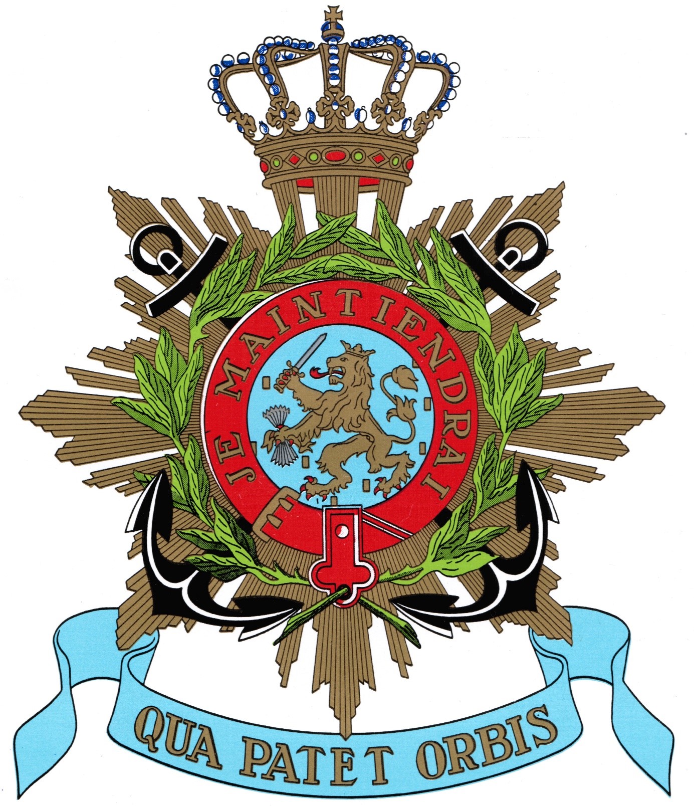 The logo of the Dutch Marine Corps